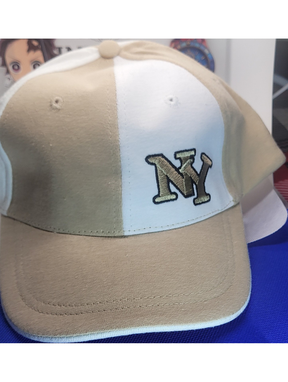 BX Bionic New York Yankees MLB Baseball Cap Beige White Official